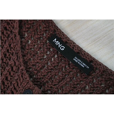 Женский элегантный хлопковый кардиган МАНГ*О