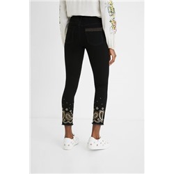 Pantalón tejano skinny tobillero