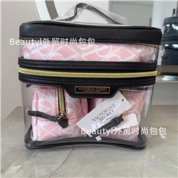 Набор косметичек  Виктория Сикре*т 🩷   4 удобные косметички в комплекте