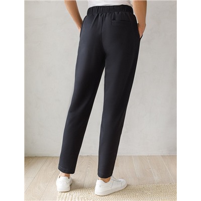 Брюки из премиального хлопка с эластаном