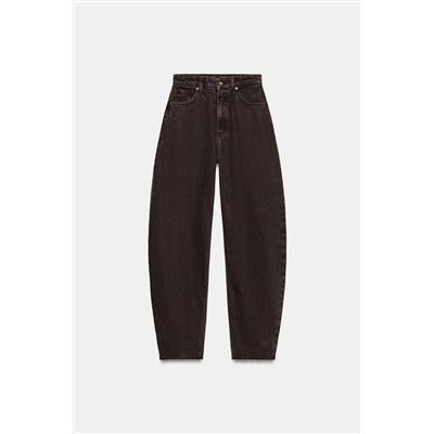 TRF BARREL HIGH-WAIST JEANS