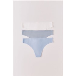 Pack 3 tangas microfibra multicolor