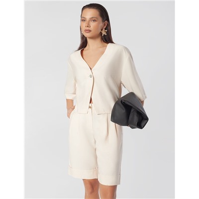 Шорты-бермуды из плотного лиоцелла