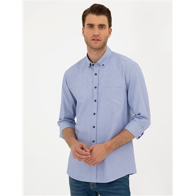 Saks Regular Fit Uzun Kollu Gömlek
