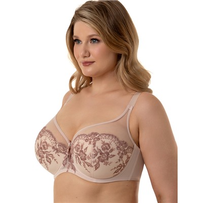 Бюстгальтер №10019 Античный цветок ОЗ26 сшивная Lengy