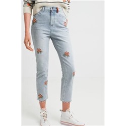 Vaquero Straight cropped floral