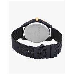 MEN'S TWO TONE MESH STRAP WATCH