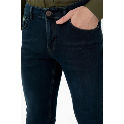 Erkek Koyu Mavi Jean Pantolon