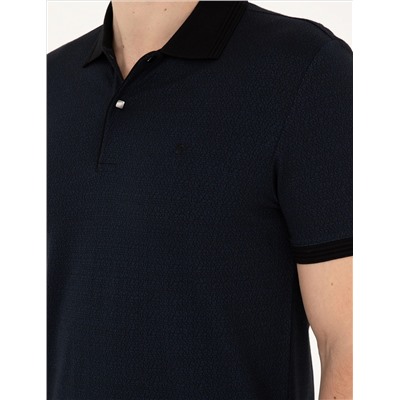 Lacivert Slim Fit Tişört
