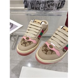 Модные кроссовки без задника 3 цвета ГУЧЧ*И