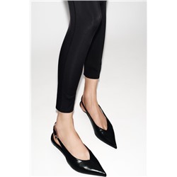 KITTEN-HEEL SLINGBACK SHOES