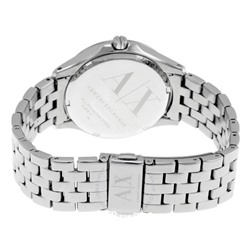 ARMANI EXCHANGELady Hamilton Silver Quilted Dial Ladies Watch