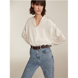 Jeans im Straight-Fit mit Saumschlitzen