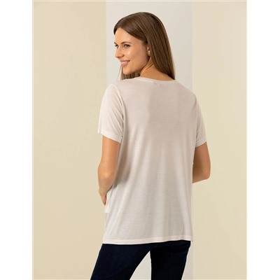 Ekru Regular Fit Tişört