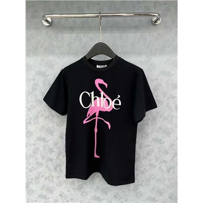 Стильная женская футболка классического кроя  Chlo*e