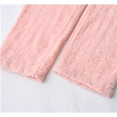 Зимние универсальные теплые удобные повседневные брюки для сна на флисовой подкладке