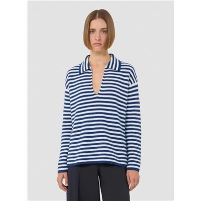 Полосатый повседневный свитер Макс Мар*а