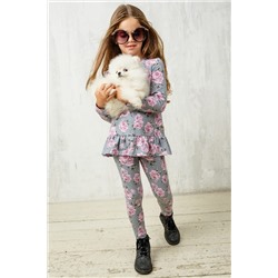 Лосины Juno AW18-JUZ-373 Roses розы НАТАЛИ #876737