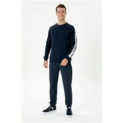 Erkek Lacivert Sweatshirt
