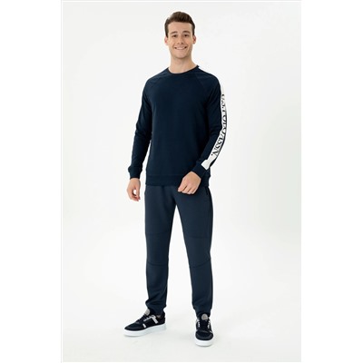 Erkek Lacivert Sweatshirt