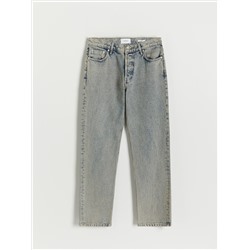 Jeans im Baggy-Fit mit Acid-Wascheffekt