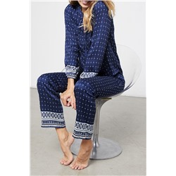 Ночная рубашка Bobi Темно- синяя