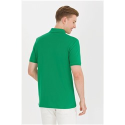 Erkek Yeşil Basic Polo Yaka Tişört