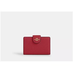 Medium Corner Zip Wallet In Signature Canvas