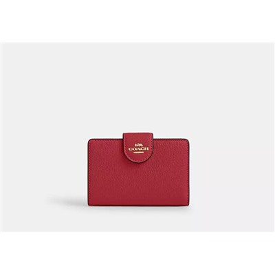 Medium Corner Zip Wallet In Signature Canvas