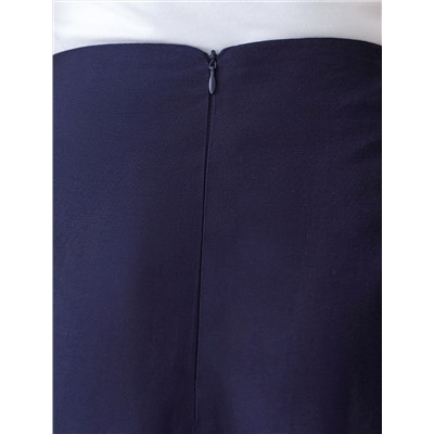 Юбка тюльпан с разрезом скроенная по косой из плотного лиоцелла