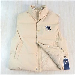 Свободный повседневный теплый жилет-пуховик с воротником-стойкой  МЛБи