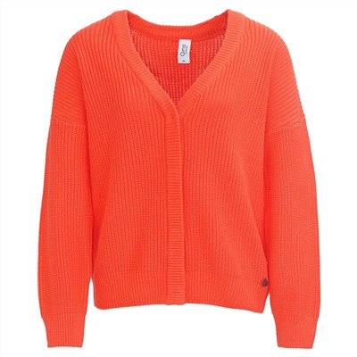 Damen Strickjacke mit Druckknöpfen