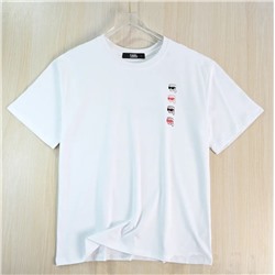 Мужская хлопковая футболка КАР*Л 😎