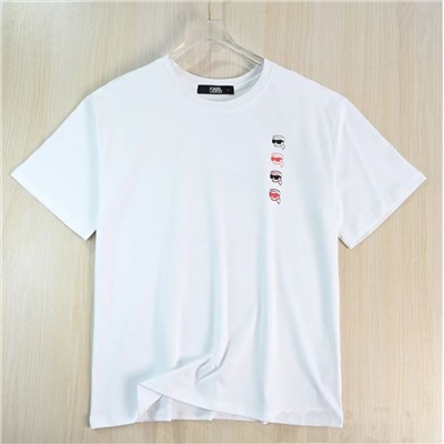 Мужская хлопковая футболка КАР*Л 😎