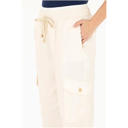 Kadın Krem Pantolon