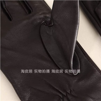 Женские кожаные перчатки  Mang*o 🤍