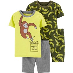 Carter's | Baby 4-Piece Alligator Snug Fit Cotton PJs