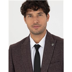 Bordo Ekstra Slim Fit Ceket