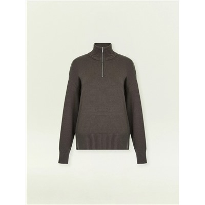 Свитер с воротником-стойкой, B3144/qastan