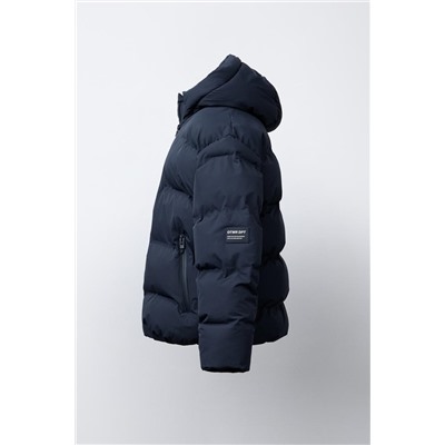 ABRIGO ACOLACHADO ETIQUETA WATER REPELLENT