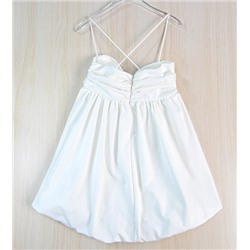 Платье с перекрещивающимися бретельками