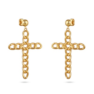 Серьги (покрытие золото), Есть комплект