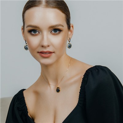 Серьги серебро 52922YB