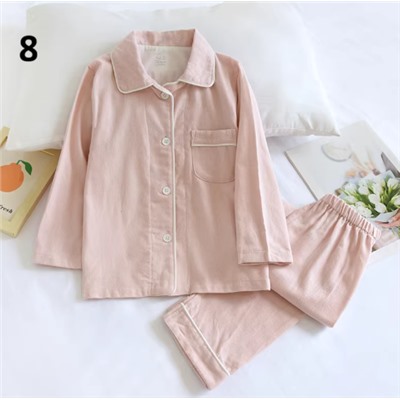 Хлопковая пижама для мальчиков и девочек