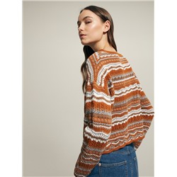 Oversize-Pullover aus Baumwolle