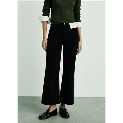 Pantalón Catherin culotte pana