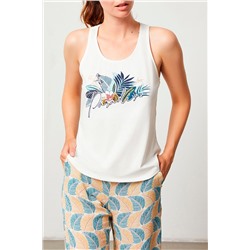 Camiseta de tirantes Bambou Crudo