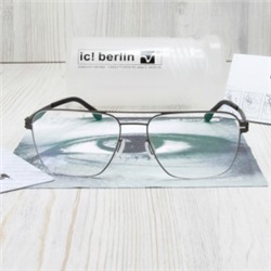 IB00018 - Оправа ic!Berlin Sandro K. gun metal + футляр