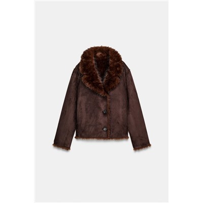 CAZADORA REVERSIBLE DOBLE FAZ EFECTO PELO