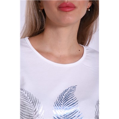 Футболка женская белая 97